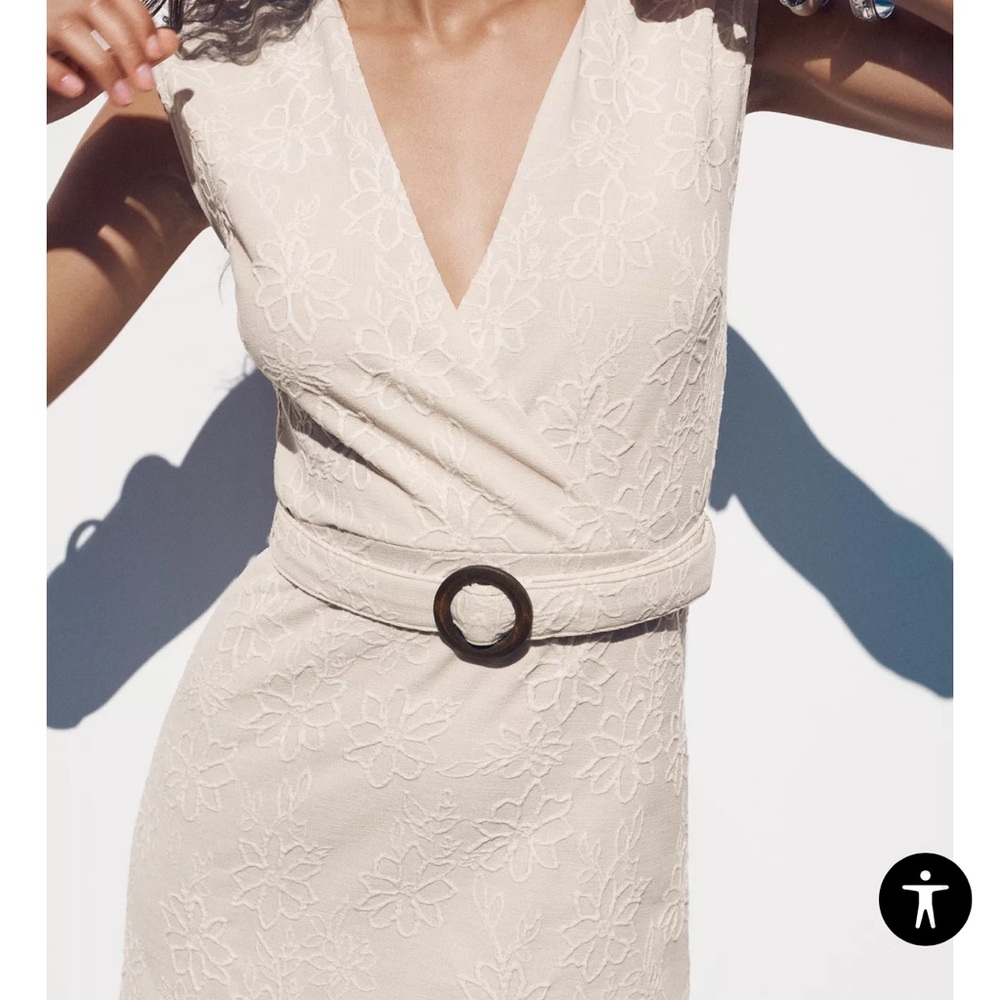 Zara Rustic Midi Dress - Picture 2 of 7